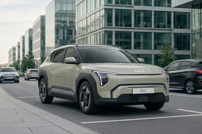 Private lease Kia EV3 58,3 kWh Business 