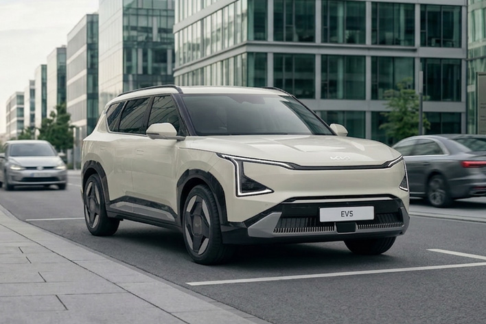 Private lease Kia EV5 81,4 kWh Business  